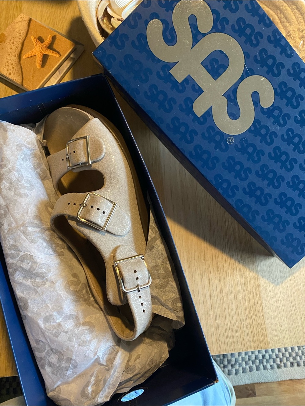 SAS Relaxed Web Linen Sandals 8.5